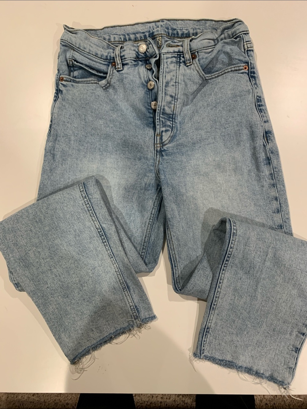 Old Navy Light Blue Women’s Denim Jeans - Casual Straight Fit